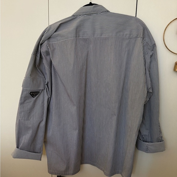 NEVER WORN Prada Men’s Striped Zip Up - Picture 6 of 6